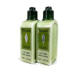 L’OCCITANE Verbena Body Lotion 75ML X 2 NEW